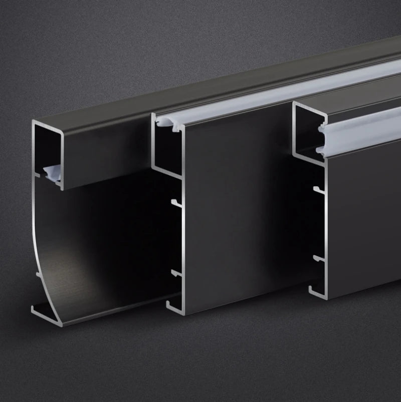 LED Aluminium Profile Baseboard Wall Skirting: Type B