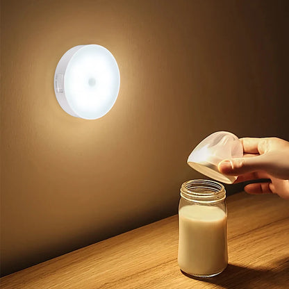 Motion Sensor LED Night Light USB Rechargeable