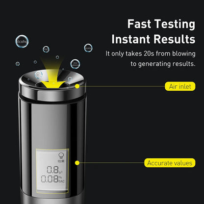 Professional Alcohol Tester LED Display Baseus