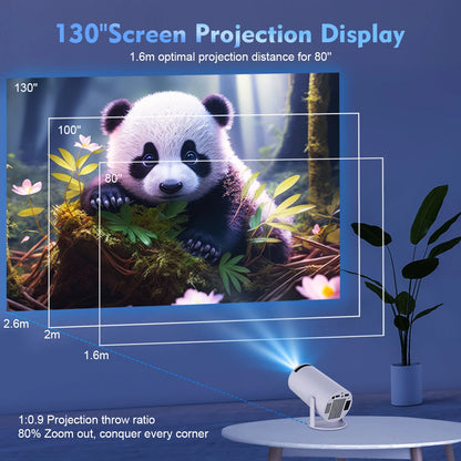 Magcubic Projector 4K, Android 11 Dual Wifi6, 260ANSI, BT5.0, 1080P, 1280*720P,Home Cinema Outdoor Projetor